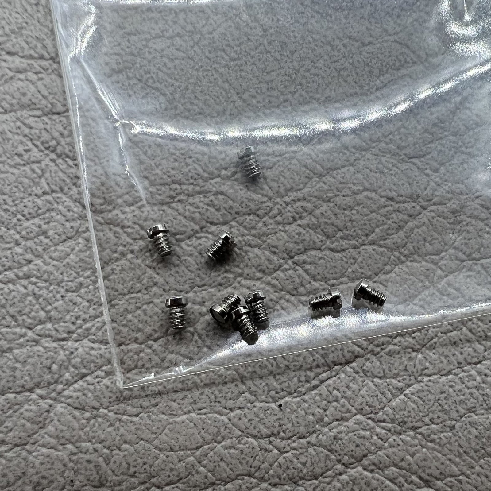 10PCS Silver 1.0 Back Cover Case Screws for La Grande Classique De Longines L4