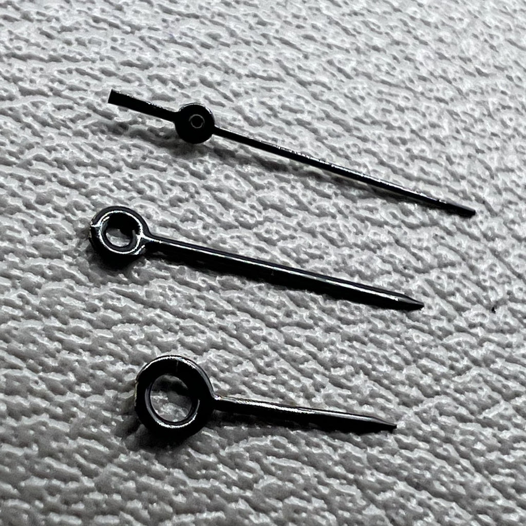 2 Sets/Pack Black Set of Watch Hands for Miyota 2035 Movement 11mm/9mm/7mm