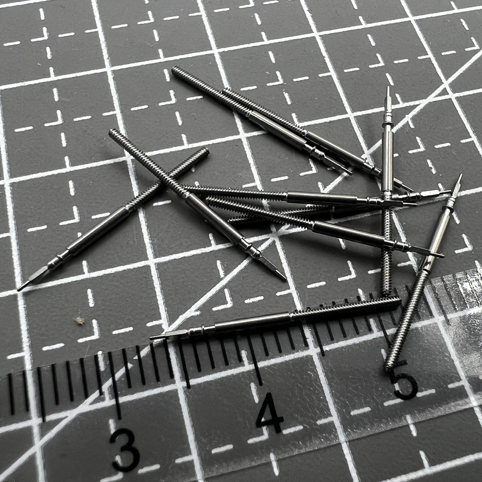 10PCS Watch Winding Stems for Movement Miyota OS10/OS20/OS60 0S10 0S20 0S60