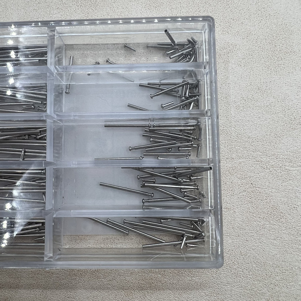 8mm-26mm 1.0mm Thick Tube Friction Pin Spring Bar for Watch Band Clasp Buckle