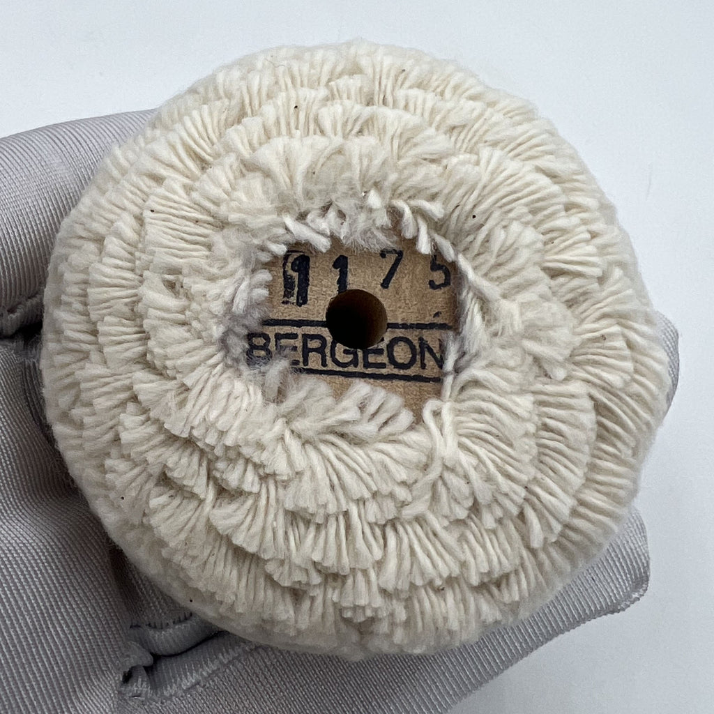 Swiss Made Bergeon 1175 Cotton Polishing Wheels  60 mm