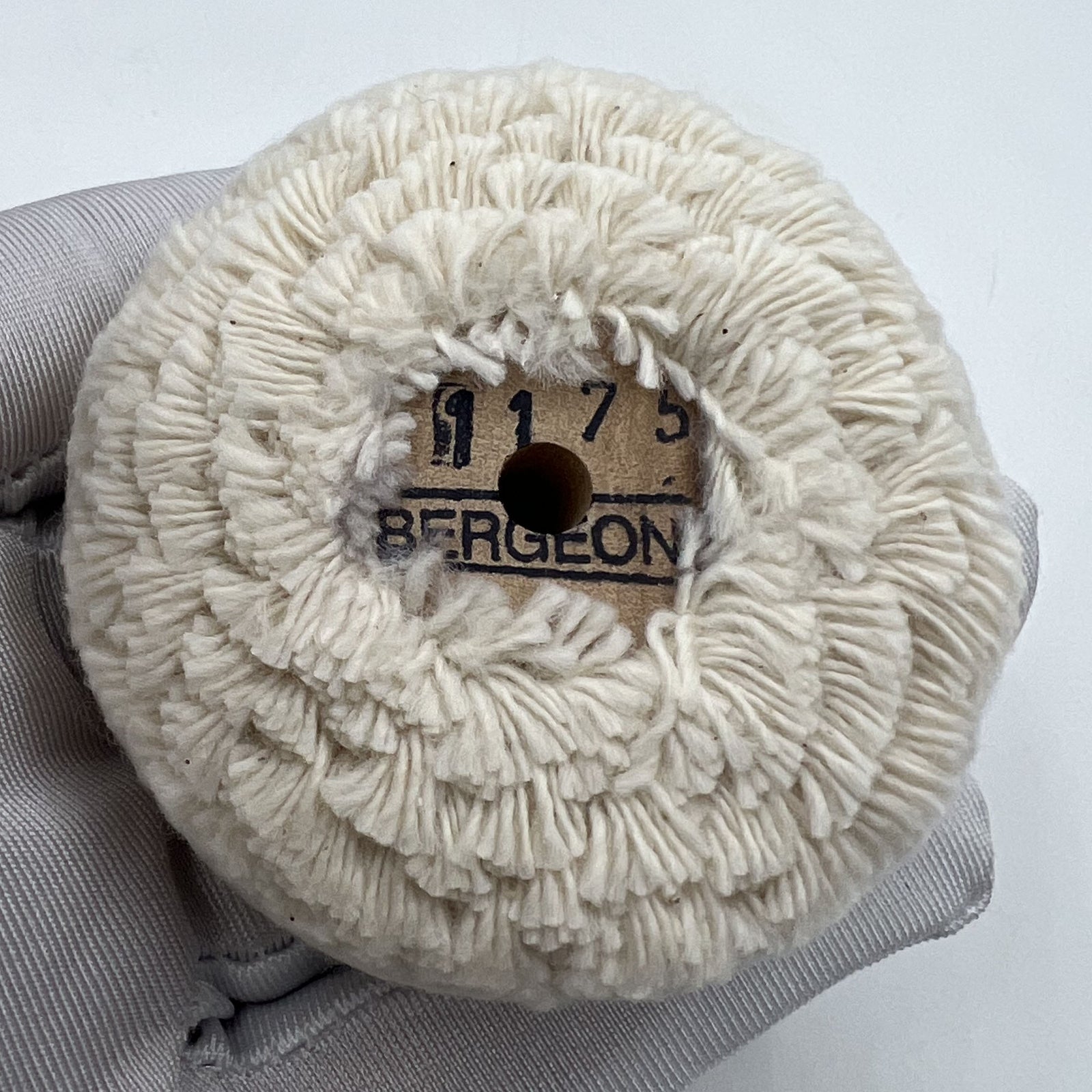 Swiss Made Bergeon 1175 Cotton Polishing Wheels  60 mm