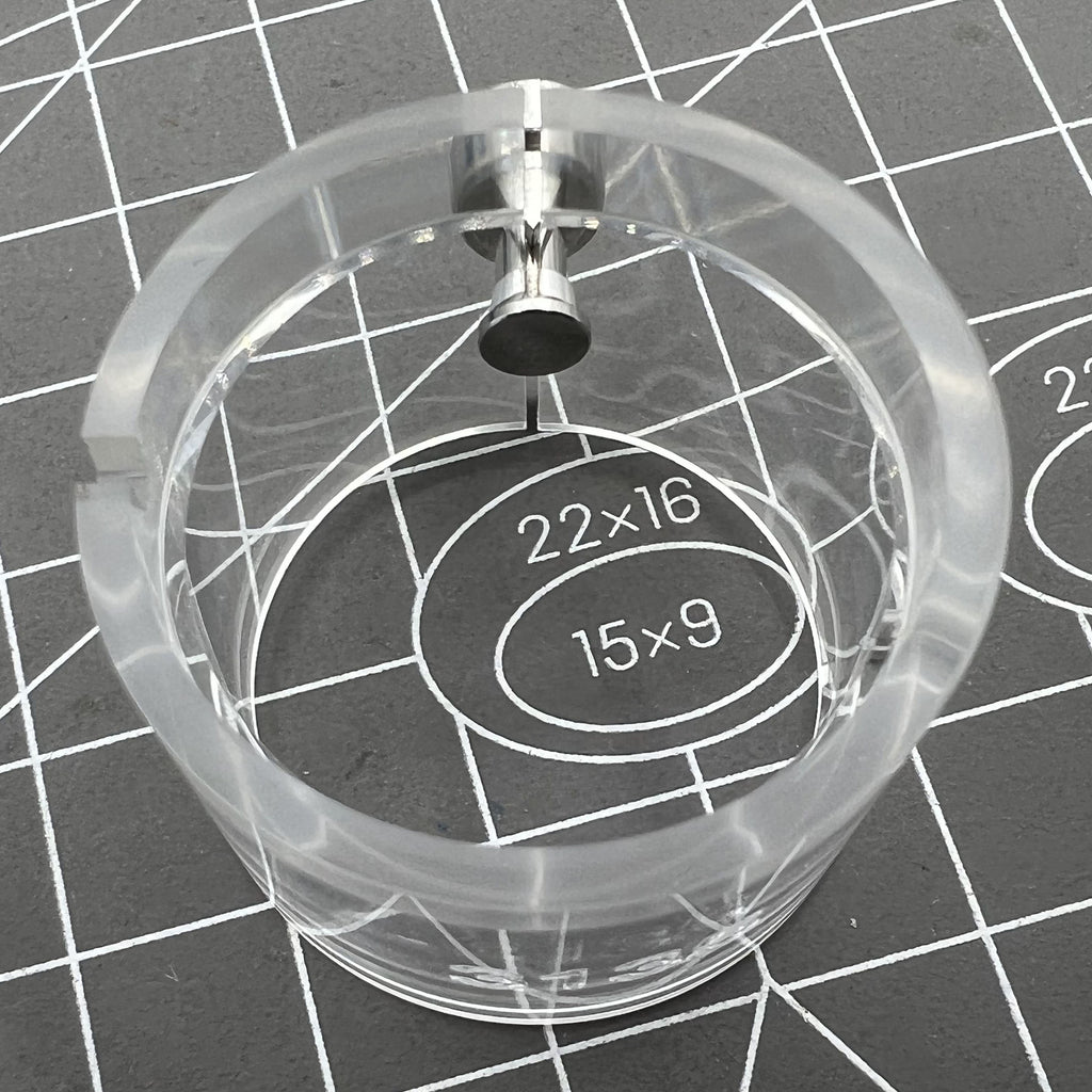 Transparent Watch Movement Holder for Movement RLX3135