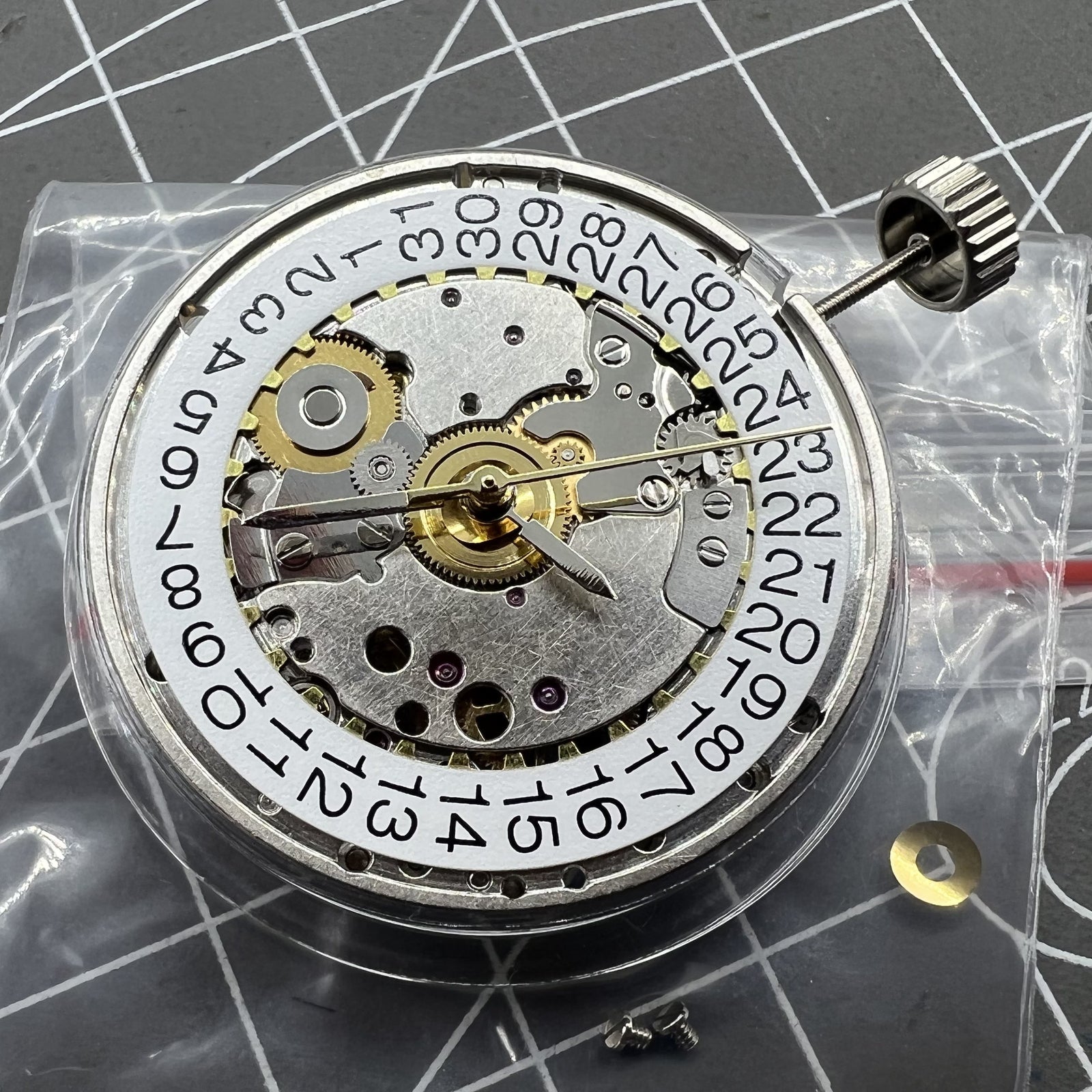 Hangzhou Golden Rotor Mechanical Movement Single Calendar