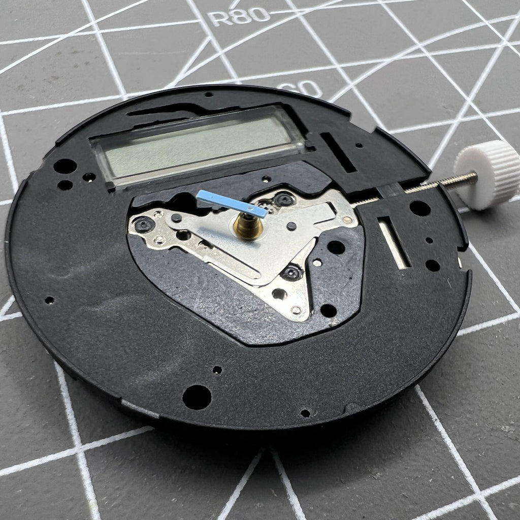 ISA K63 Quartz Watch Movement 3 Hands Display Double Batteries Swiss Made