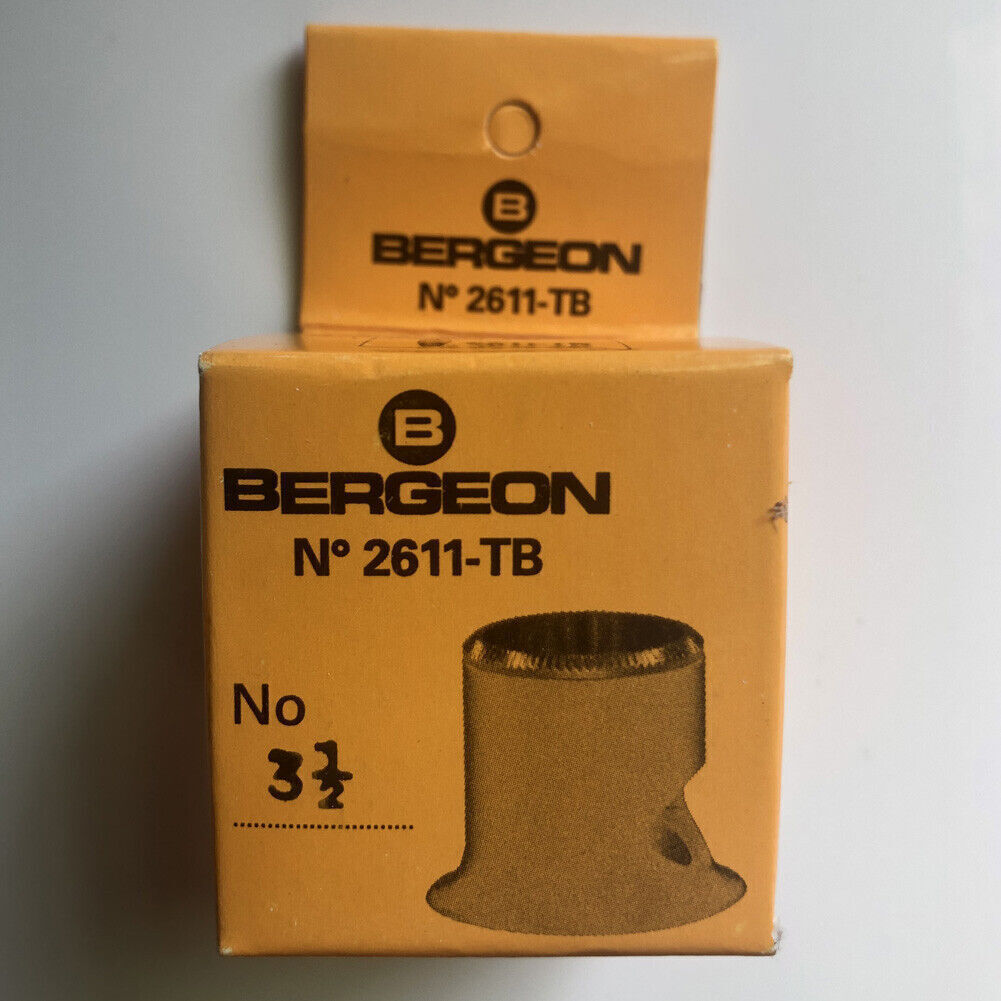 Bergeon 2611-TB-3.5 - 2.8x Magnification Loupe with Opening
