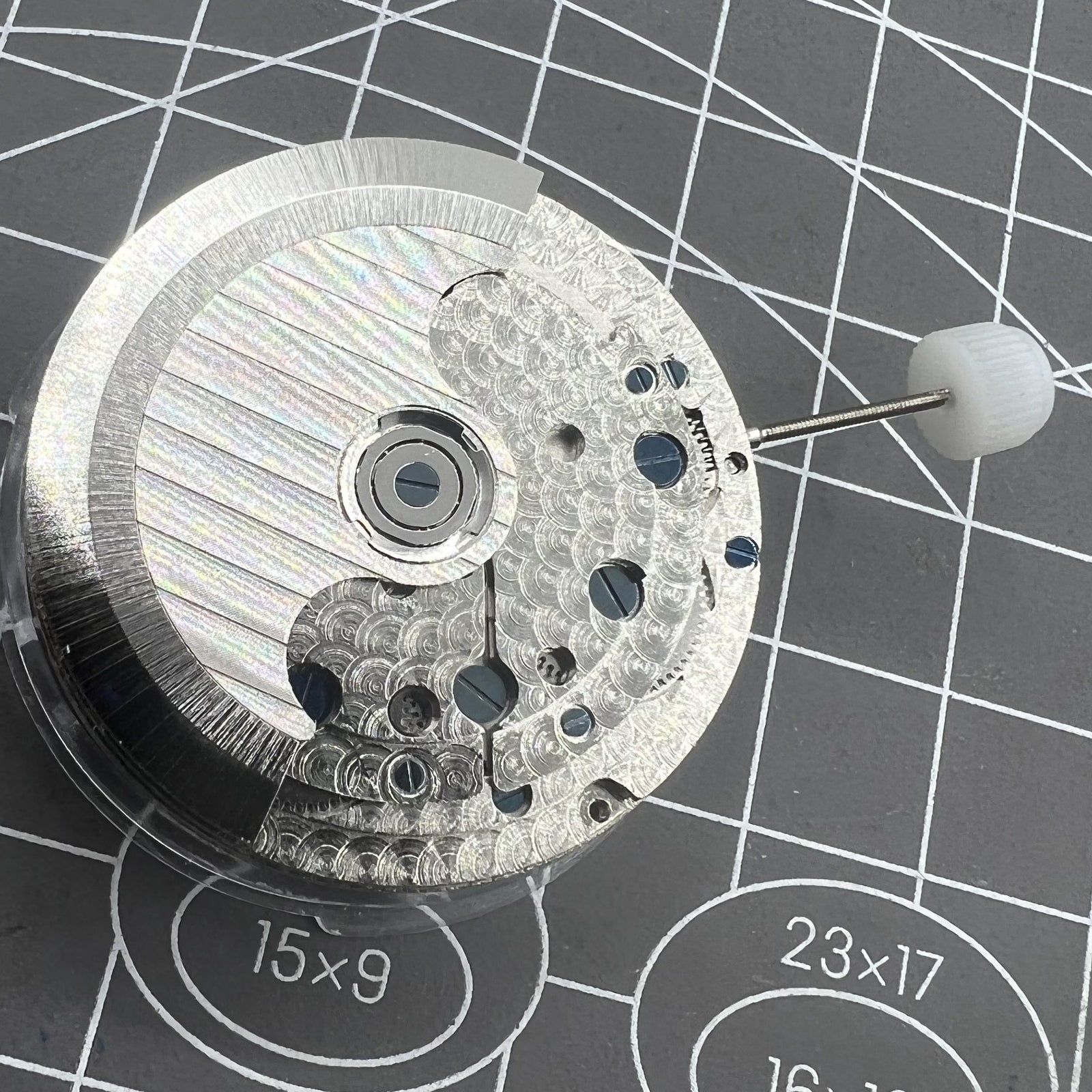SHANGHAI Automatic Mechanical Movement Double Bare Balance Wheel At 6