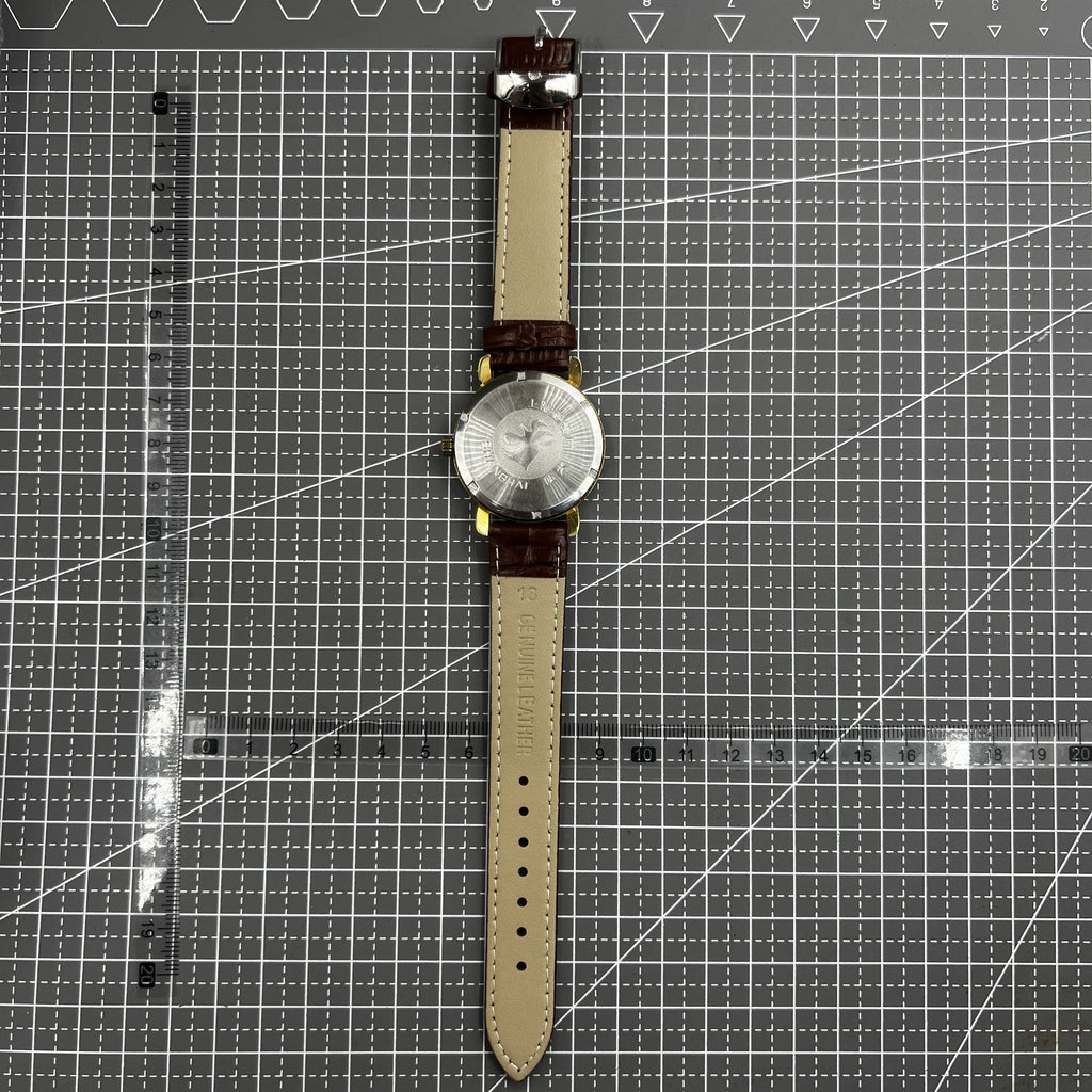 SHANGHAI JINJI Manual Mechanical Watch Roman Numerals 17 Jews Shock-Resistant