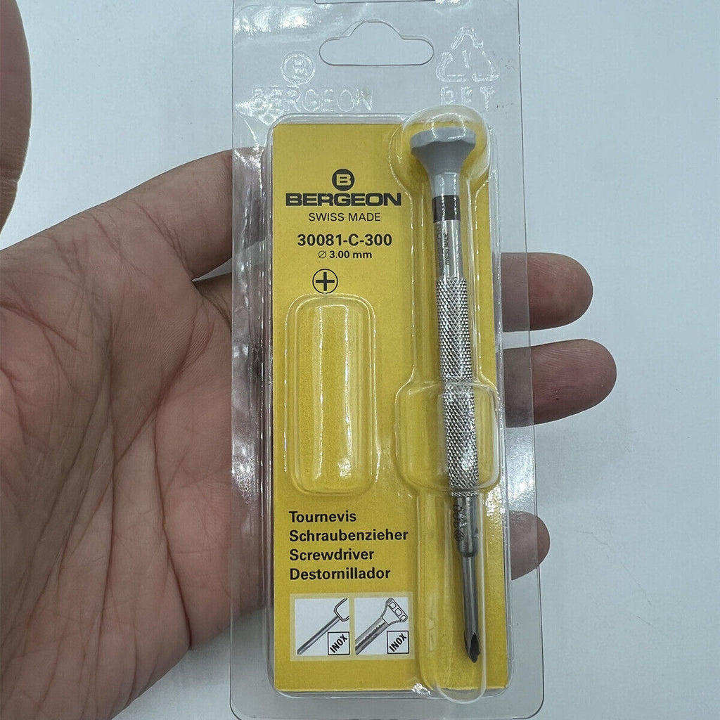 Bergeon 30081-C-300 Screwdriver Phillips 3.00mm Ergonomic Screwdriver