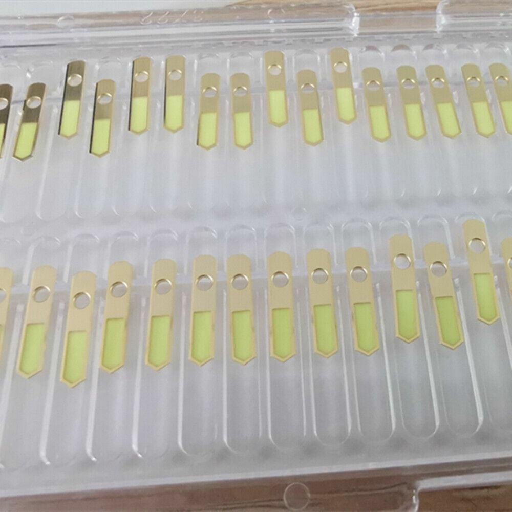 C3 Green Luminous Watch Hands Sets For  SKX/SBBN NH35A/NH36A P1-3-A