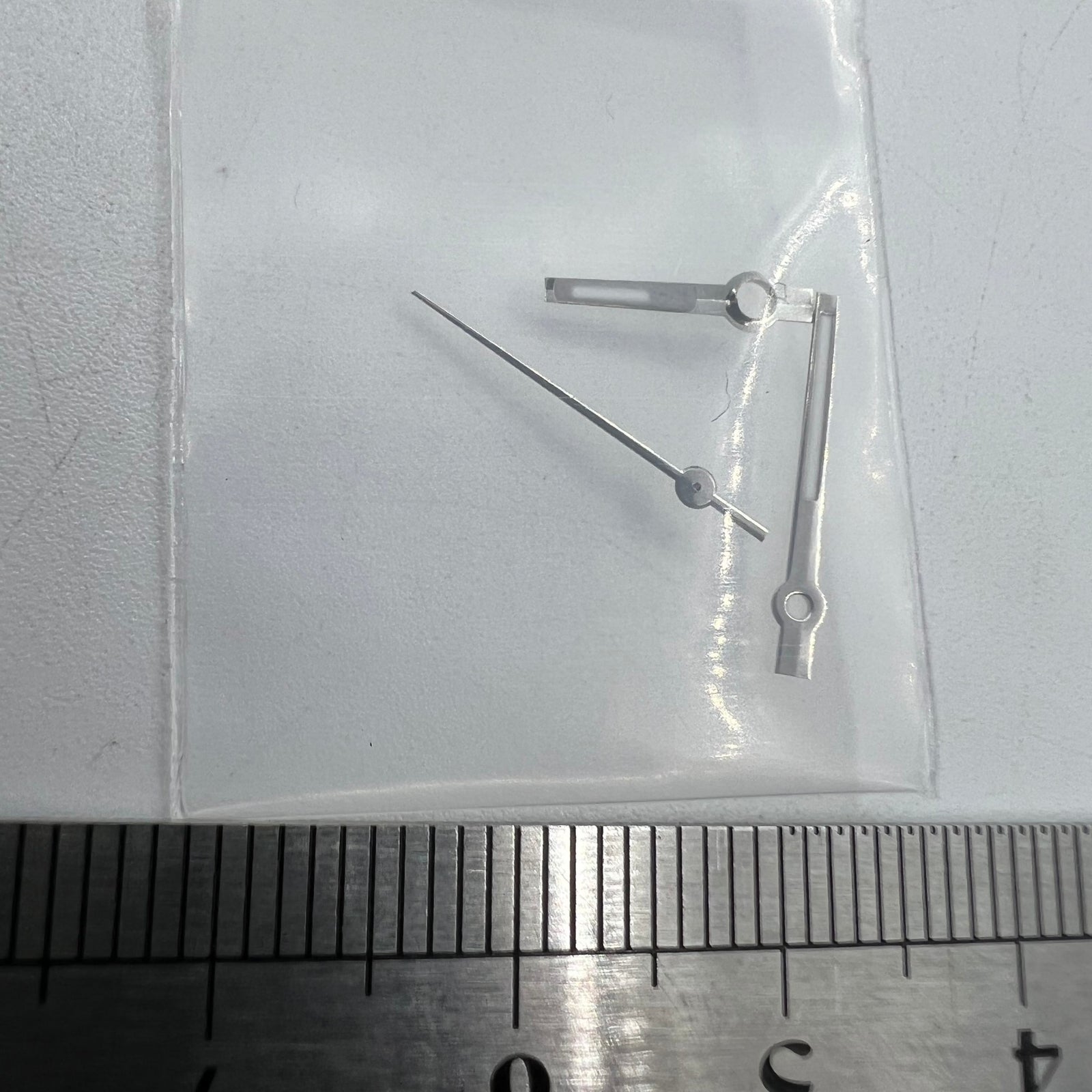 Typical Silver Trim Green Luminous Watch Hands for NH35/NH36/4R/7S