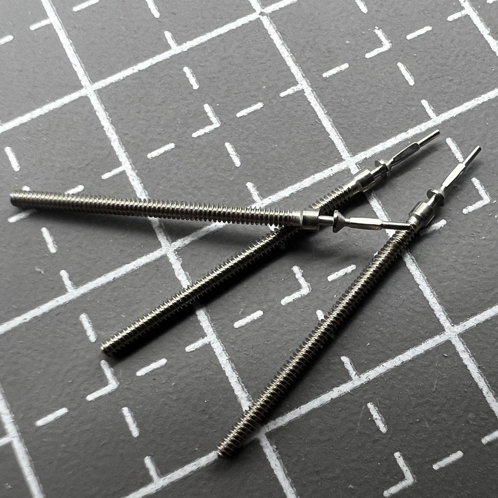 5 PIECES Watch Winding Stems For AL20 Movement Watch Part