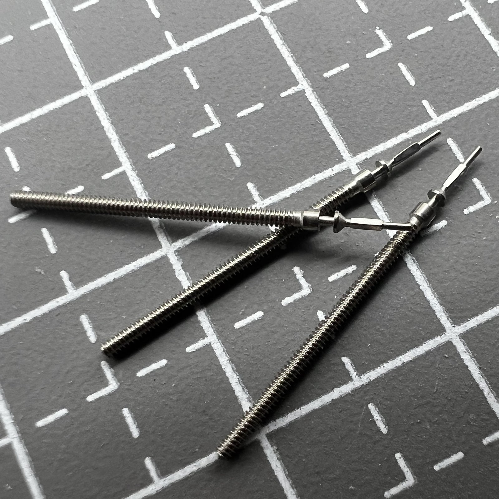 5 PIECES Watch Winding Stems For AL20 Movement Watch Part
