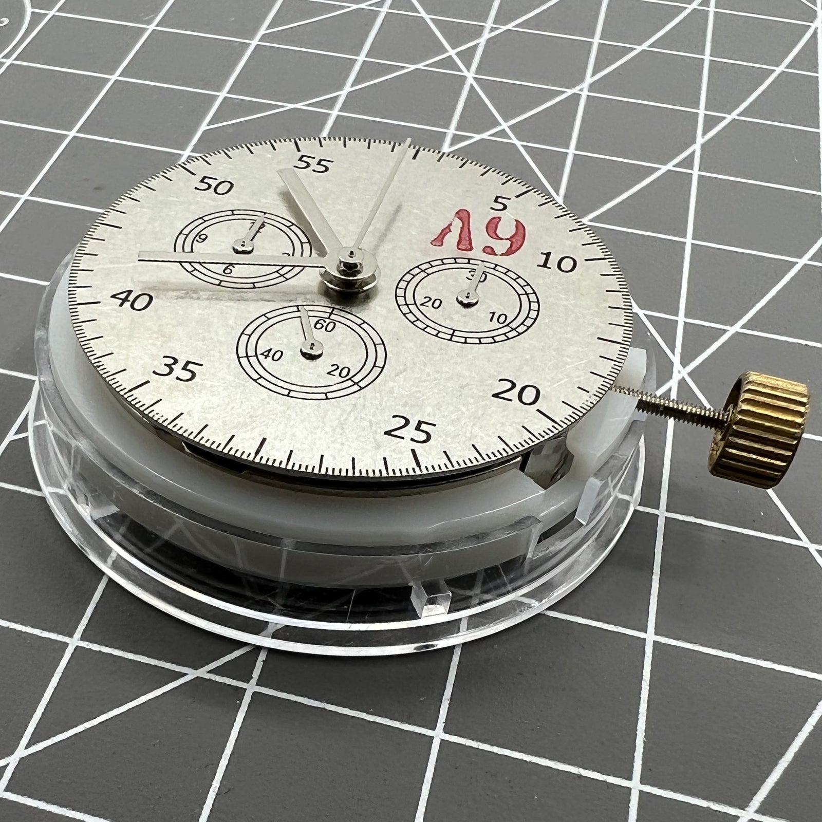 Brand New #7750 Automatic Chronograph Movement @3 @6 @9 ETA 7753 Configuration