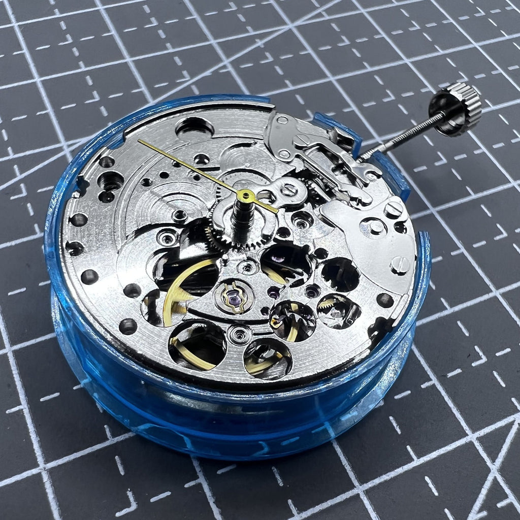 Tianjin ST16 Silver Hollow Automatic Mechanical Movement