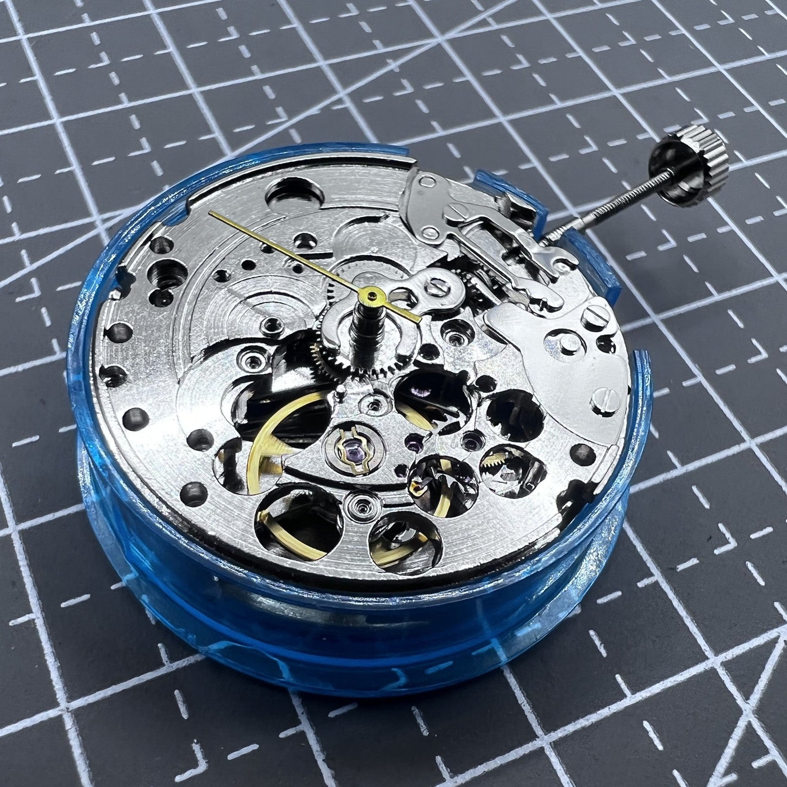 Tianjin ST16 Silver Hollow Automatic Mechanical Movement