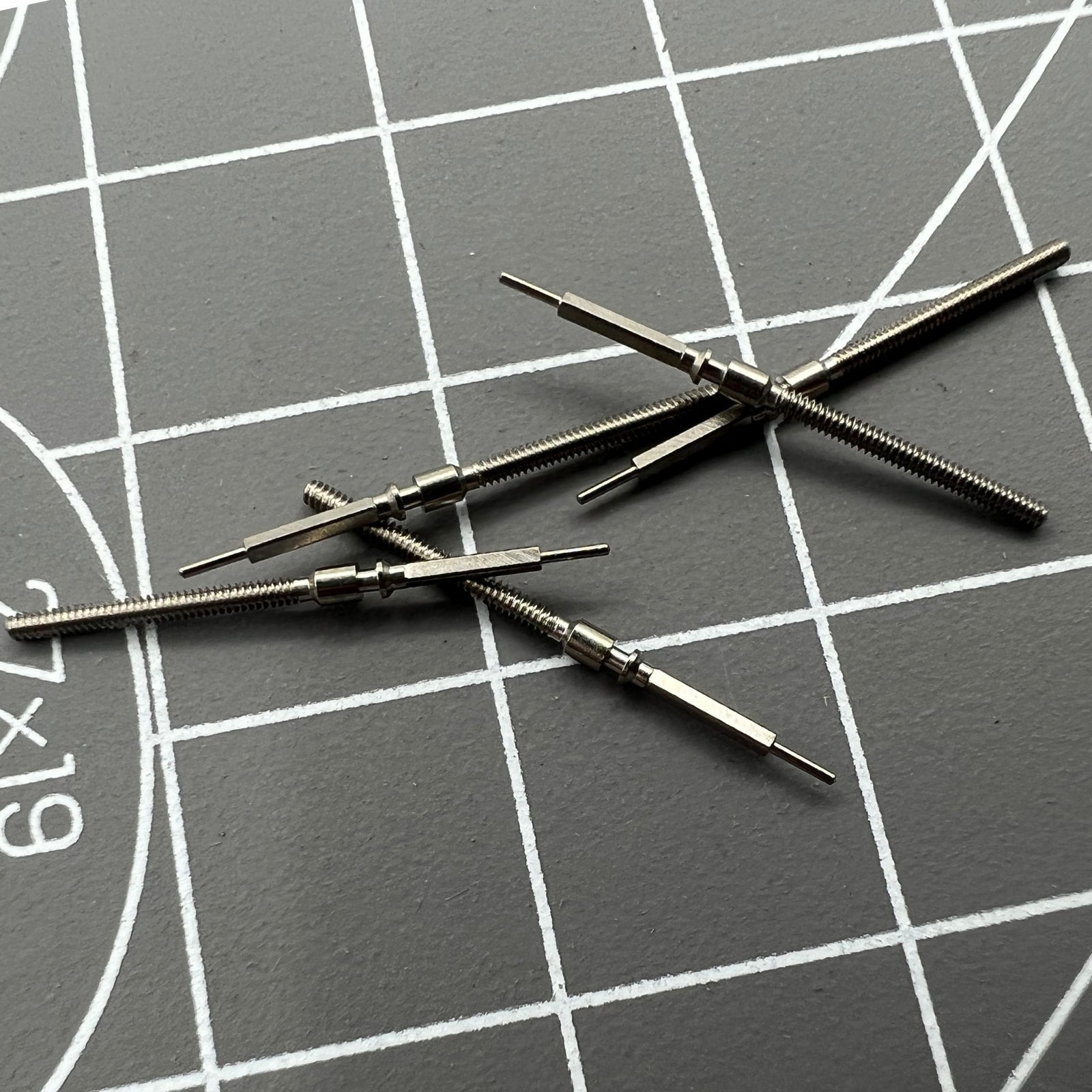 5PCS/Pack Watch Winding Stems Spare Parts Fit for China Made ST2555 Watch Part