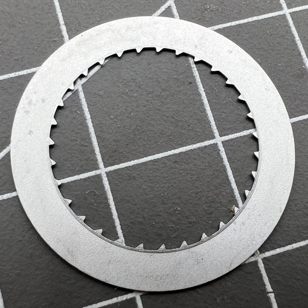 2 PIECES White Date Disk Wheel for Miyota 9015 Movement Date At 6