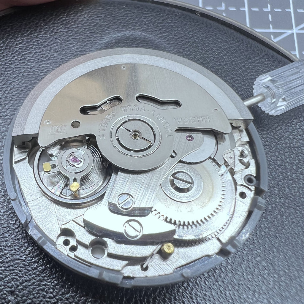 Japan Seiko NH36 Automatic Mechanical Movement Arabic Date Dial Crown At 3.8