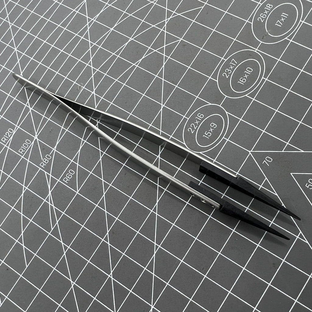 Swiss Bergeon 6571-CFR-3 Tweezers With Replaced Ends CFR 3