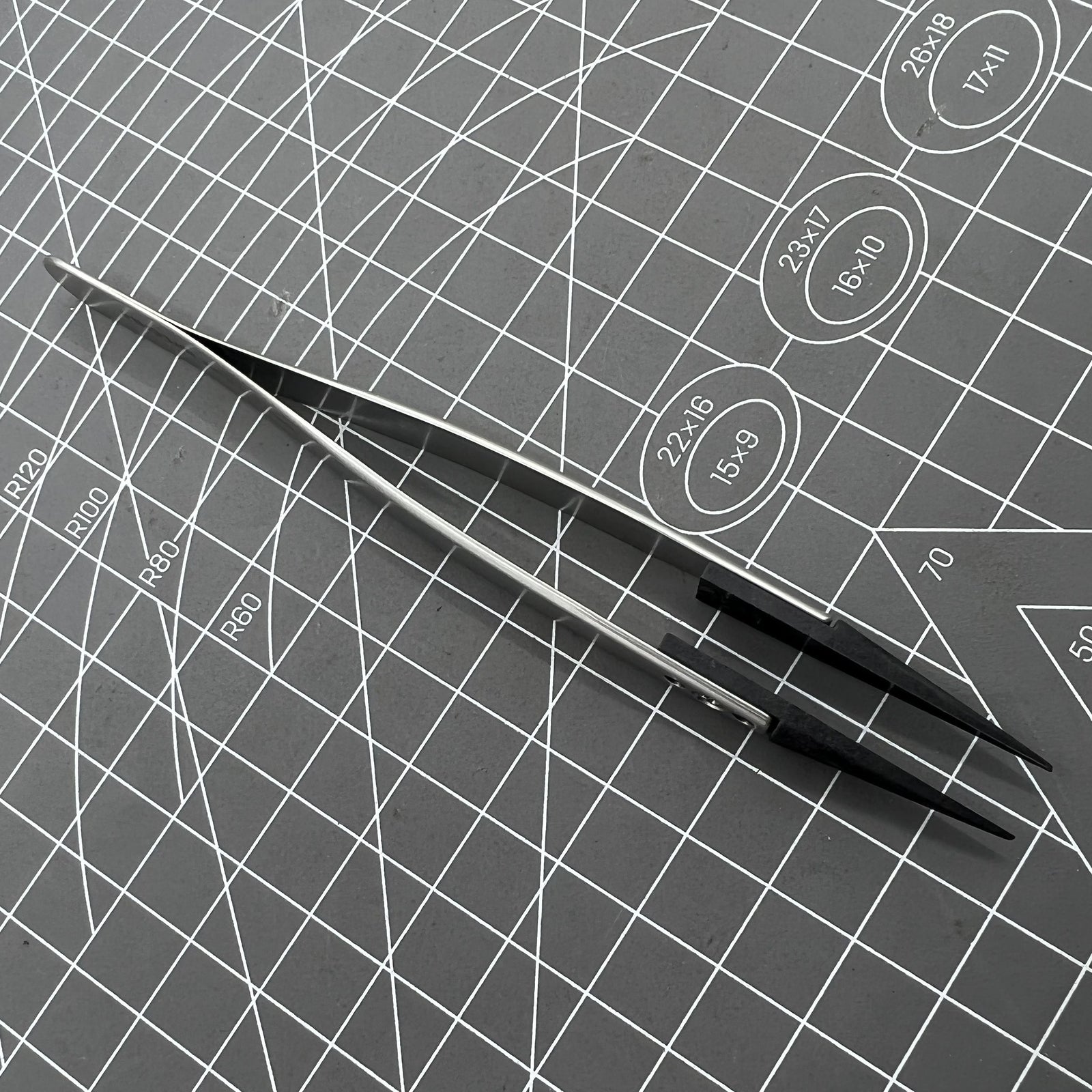 Swiss Bergeon 6571-CFR-3 Tweezers With Replaced Ends CFR 3