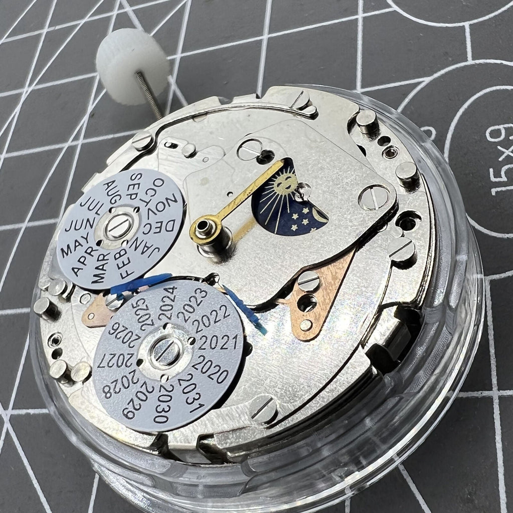 Shanghai Perpetual Calendar Mechanical Movement Replacement of ETA7751