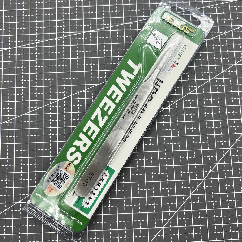 ST13 Tweezer Antimagnetic Superhard Anti-Acid Stainless Steel Anti Magnetic