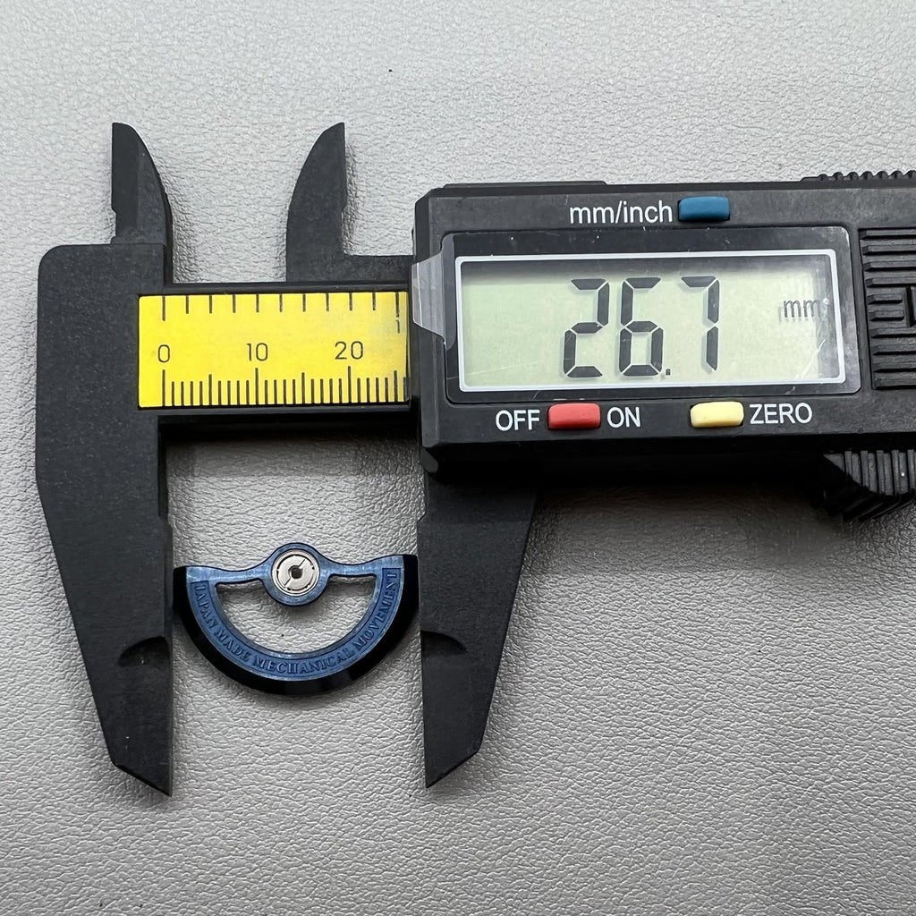 Dark Blue Big Hollow Rotor Oscillating Weight for Movement NH34 NH35 NH36 NH38