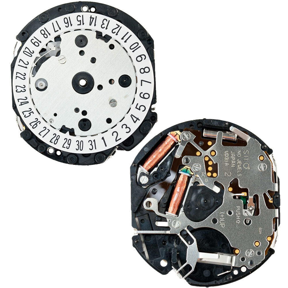 Hattori Epson TMI VD31 VD31A Watch Quartz Movement Japan Made