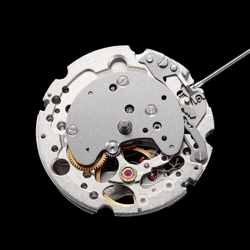 Miyota / Citizen 82S7 Silver Plated Japan Automatic Mechanical Movement
