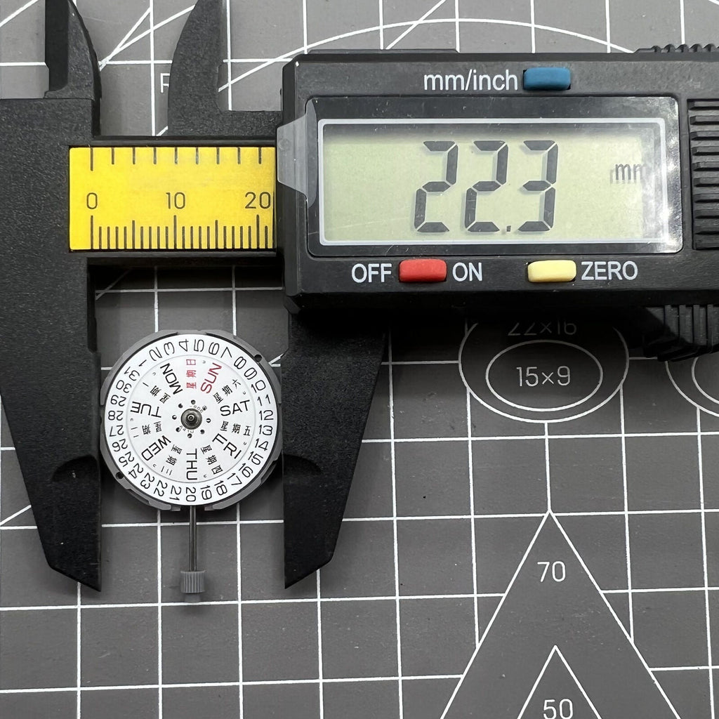 Japan Miyota GM02 Quartz Movement Date Day Replacement of GM00