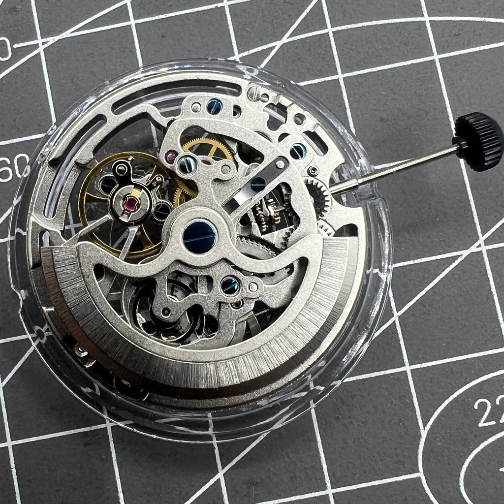 Seagull Silver TY2809 Automatic Mechanical Skeleton Watch Movement