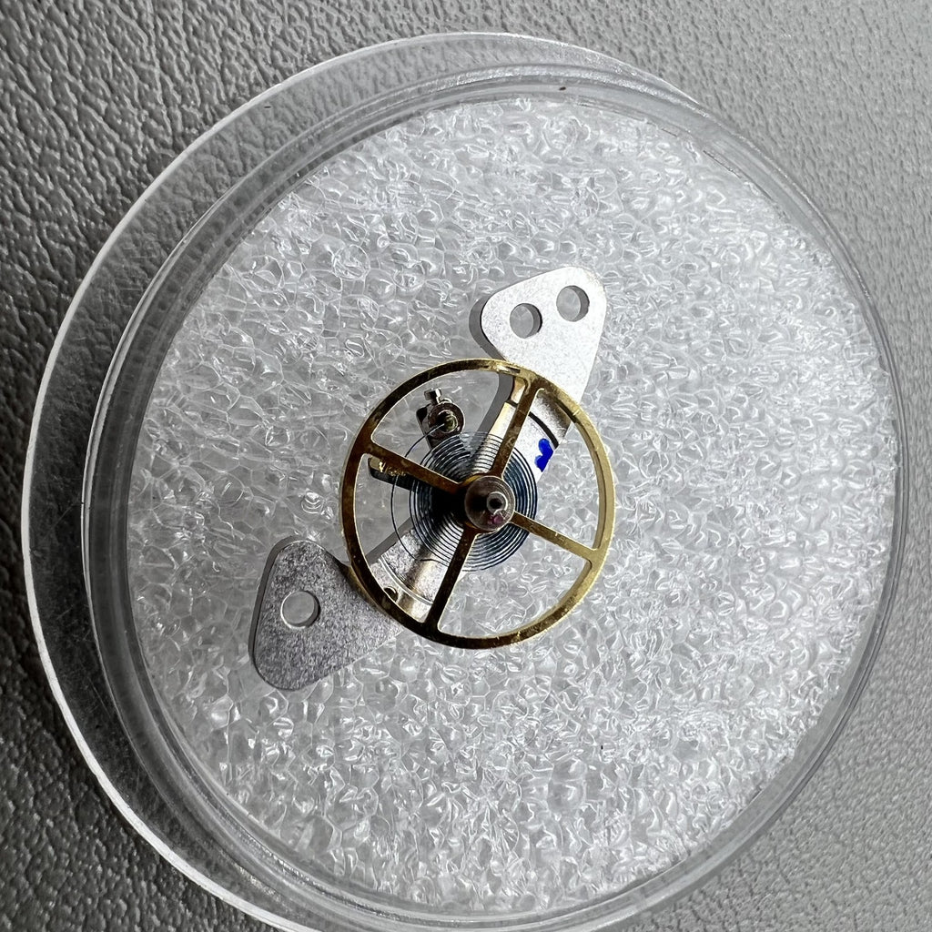 Blue Mainspring Complete Balance Wheel for Dandong 4130 Mechanical Movement