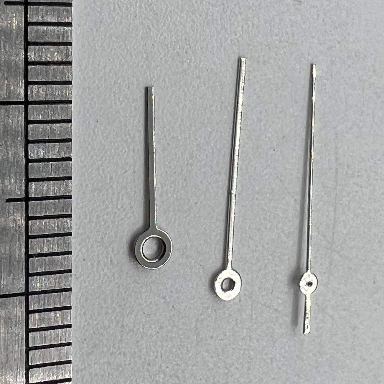 13mm Watch Hands Silver Trim for Miyota 2315 2035 2036 2115 2305