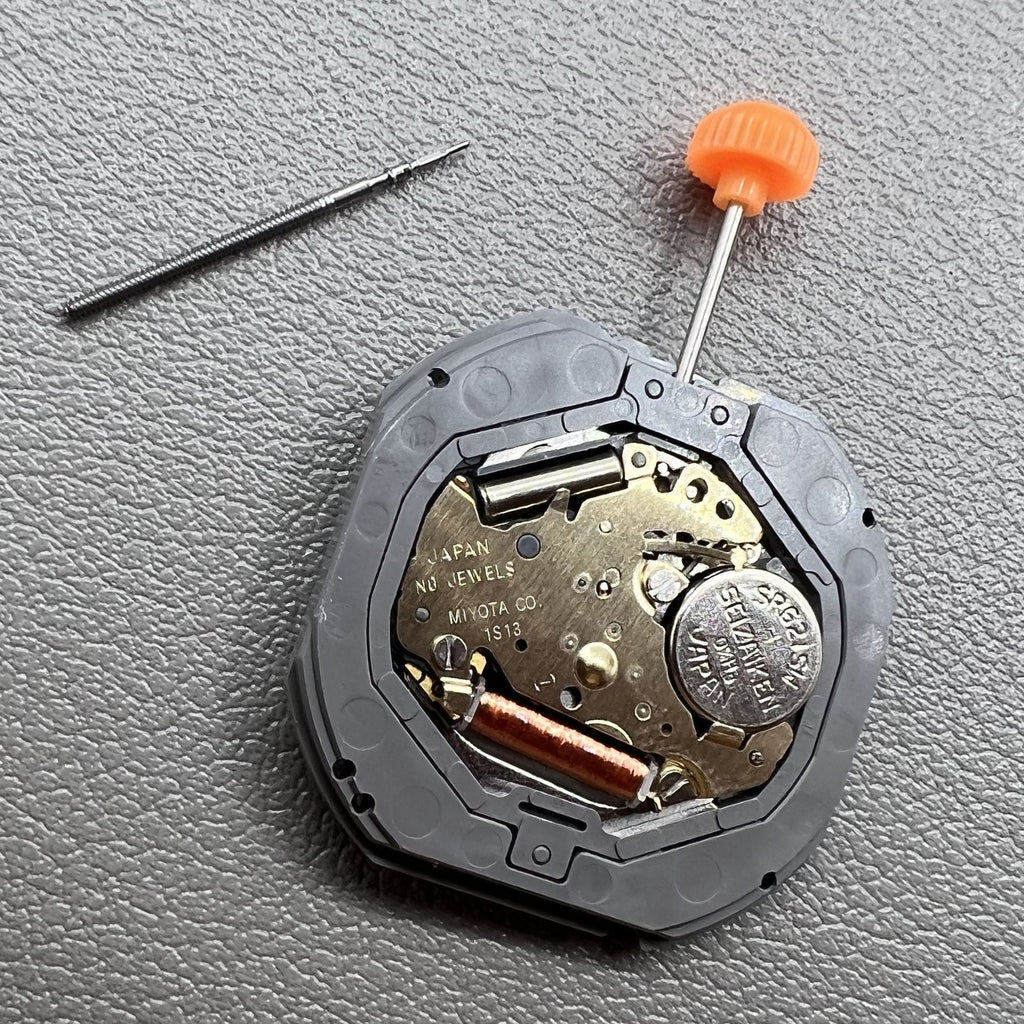 Japan Miyota 1S13 Watch Quartz Movement Date@3