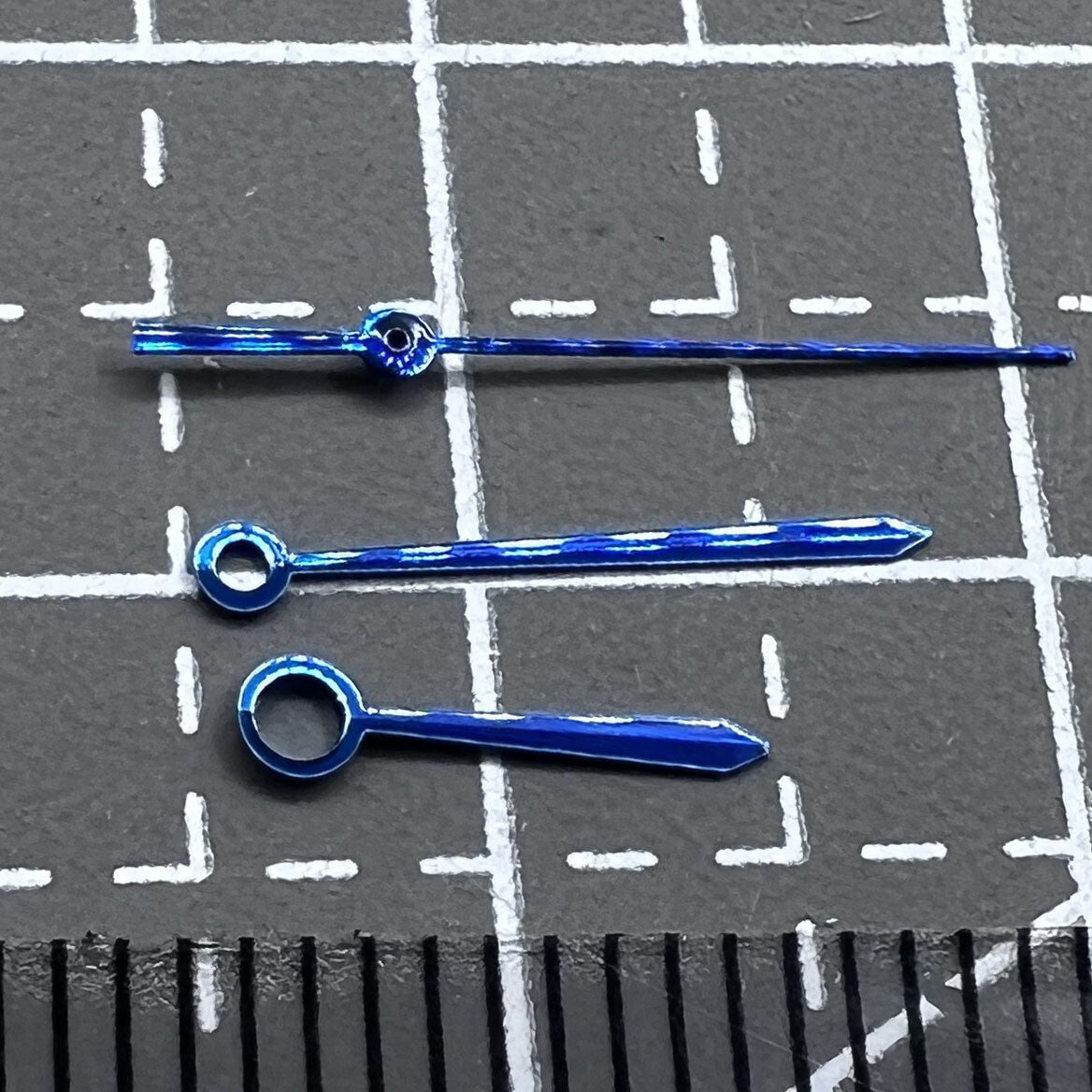2 Sets/Pack 9.1X12.9X16.7mm Modified Blue Balloon Hands for ETA2836 2824 2892A2