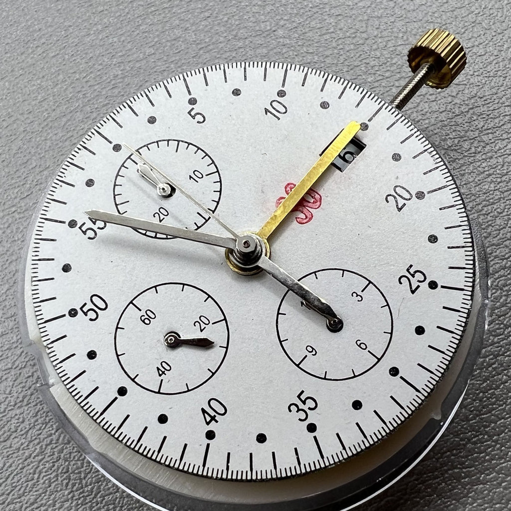 Dandong 7750 Mechanical Movement Single Calendar Small Second At 6/9/12