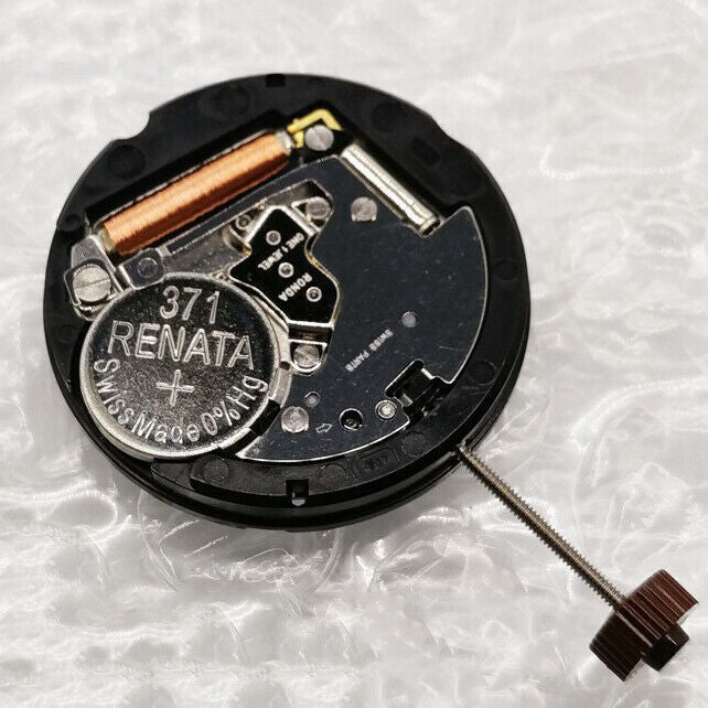 Ronda 507 Quartz Watch Movement Swiss Parts English & Chinese Character