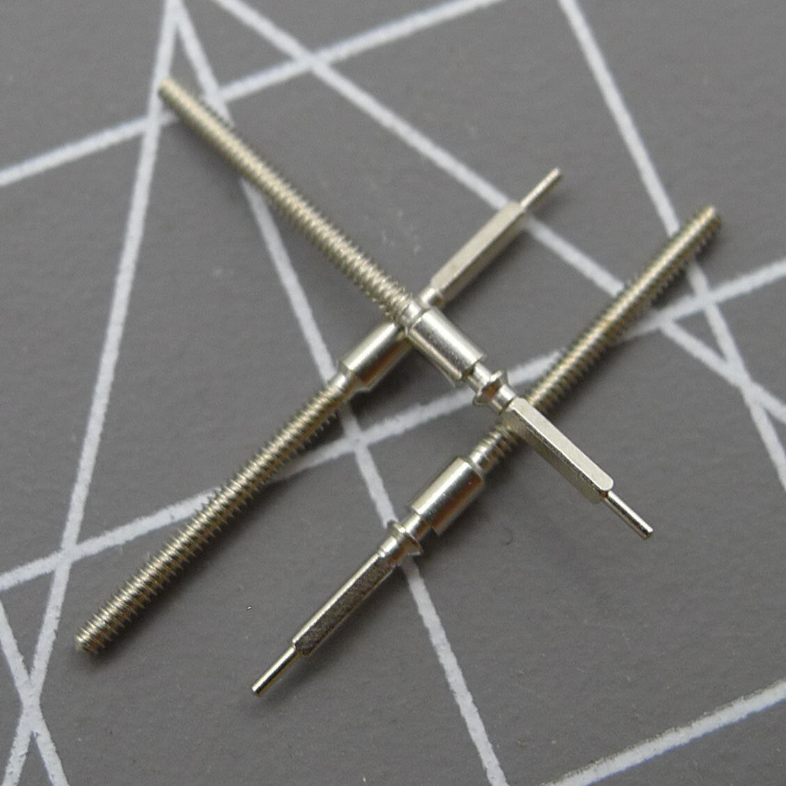3 PIECES Watch Winding Stems Fit for ST25 Seagull ST25 2503 2504 2505 Movement