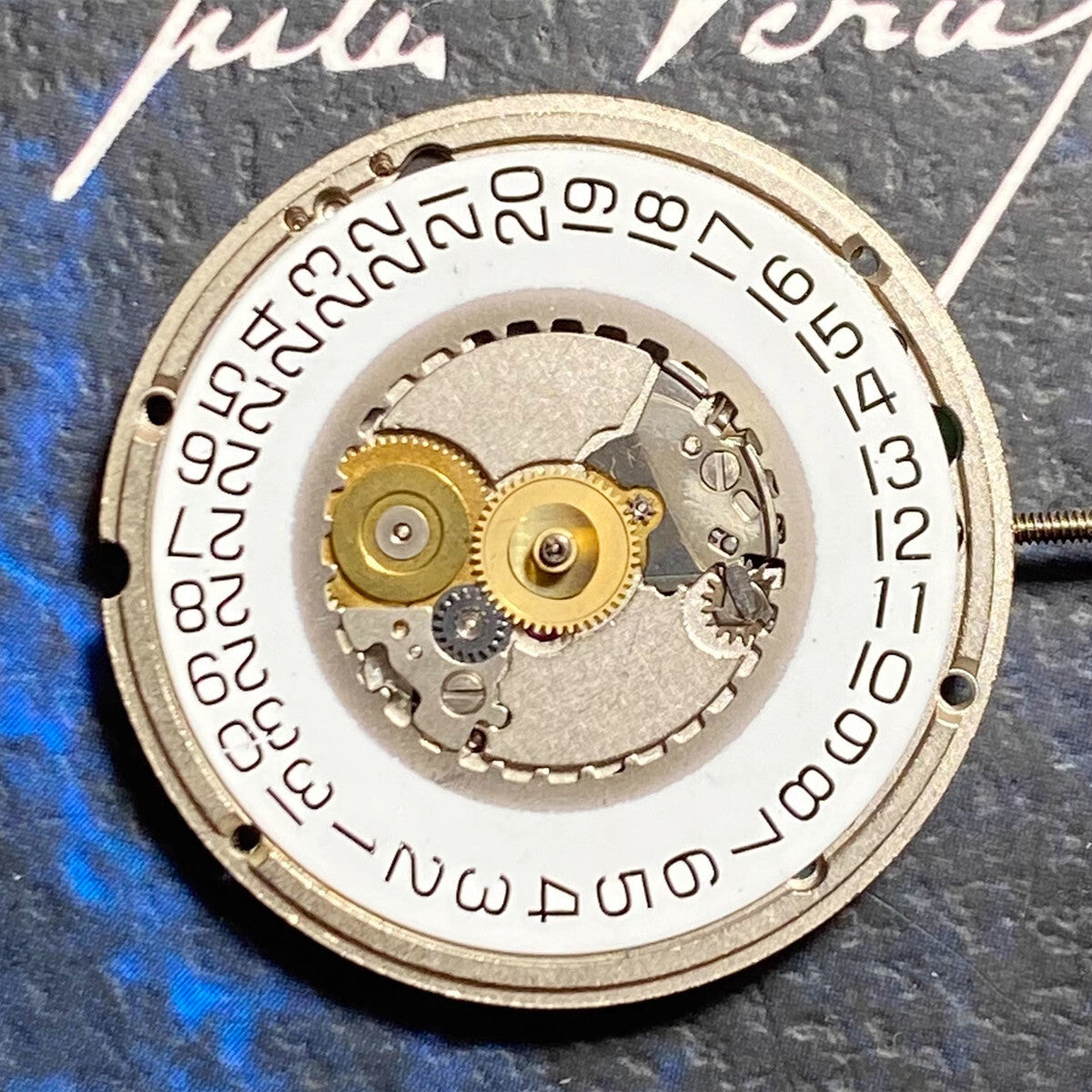 ETA 955.414 Swiss Made Quartz Movement Silver Single Calendar Swiss Part