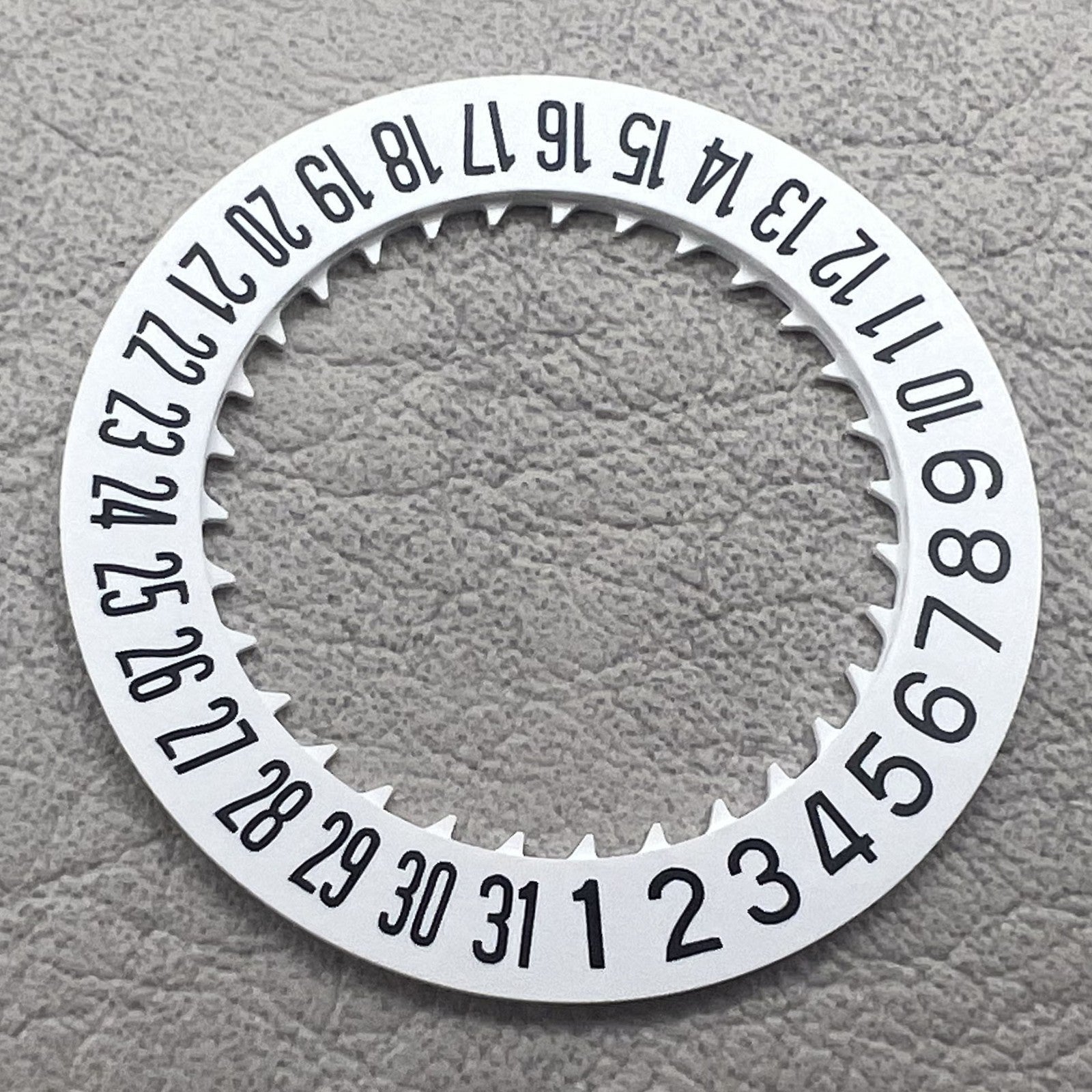 2 PIECES White Date Disk Wheel Date Wheel Date At 6 Fit for Movement NH35 NH36