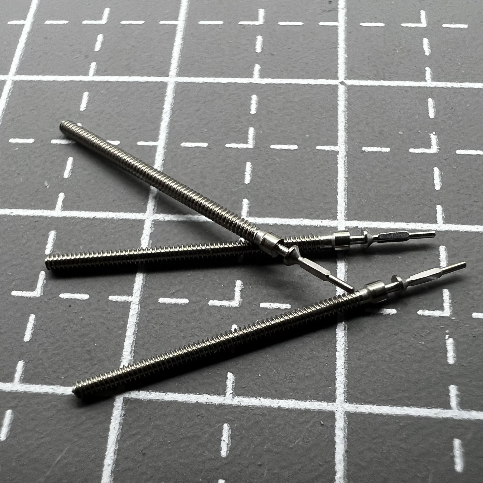 5 PIECES Watch Winding Stems For AL20 Movement Watch Part