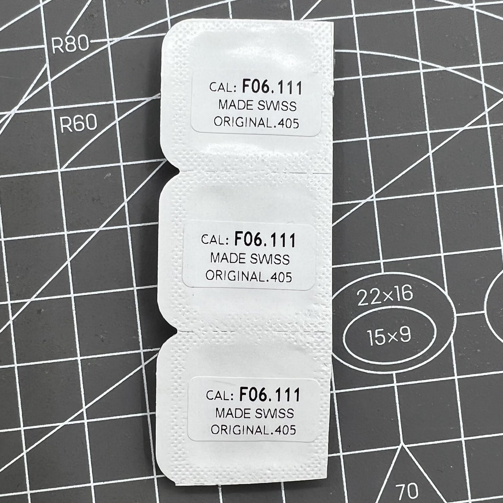 2 PIECES Replacement Watch Winding Stems Fit for ETA F06.111 Movement