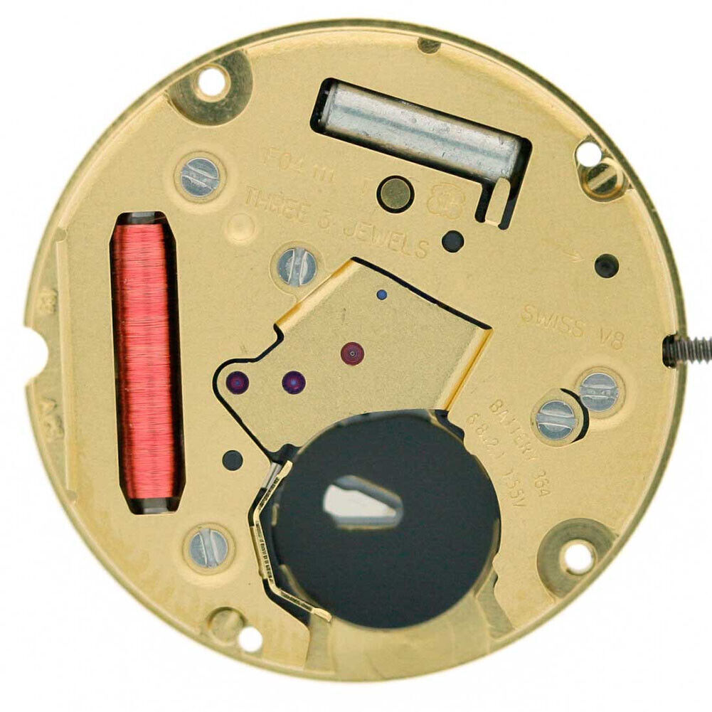 ETA F04.111 Watch Quartz Movement  3 hands Date 3