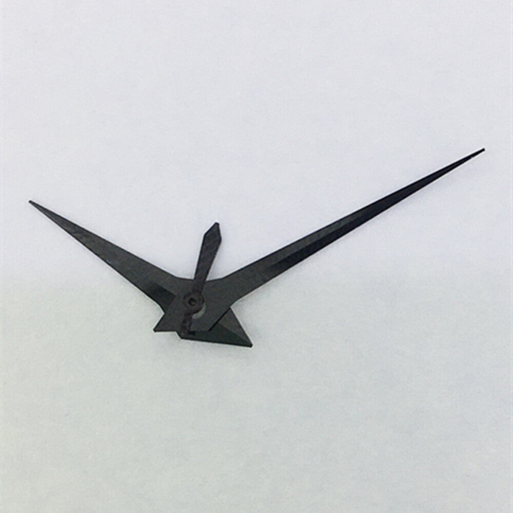 NO Lume  Long Pointed Black Watch Hands for Movement ST3600/ST3620/ETA6497/6498