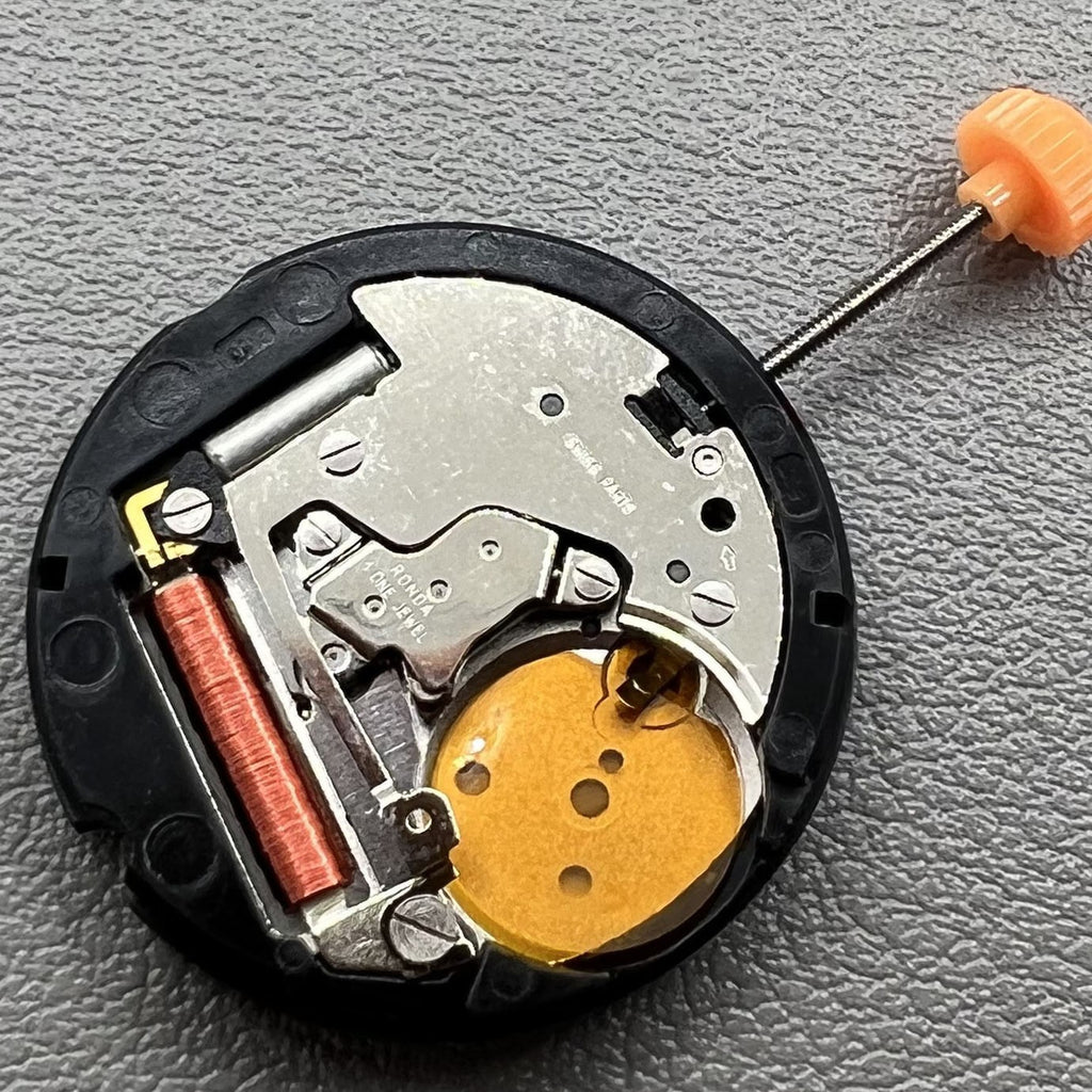 Swiss Ronda 507 Quartz Watch Movement 3 Hands Day Date Date@3