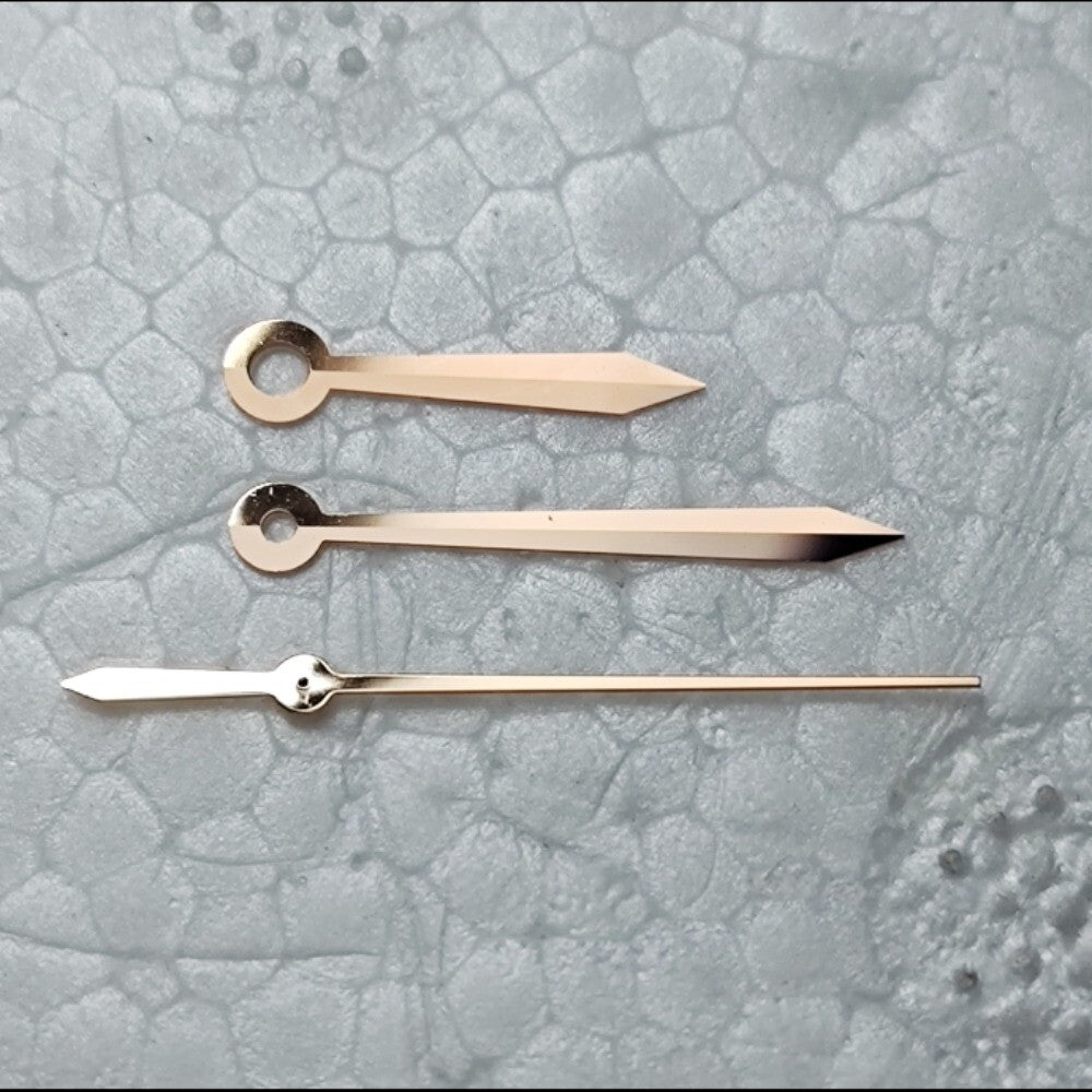 11x16x17mm Rose Golden Arrow Shape Watch Hand Set for SHANGHAI LB06 Movement