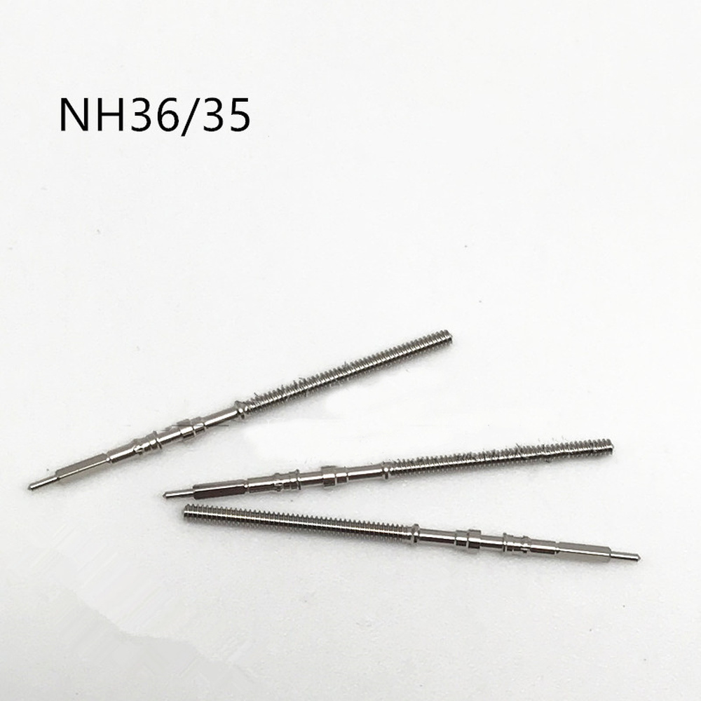10PCS Watch Winding Stems Generic for NH35/NH36 Movement