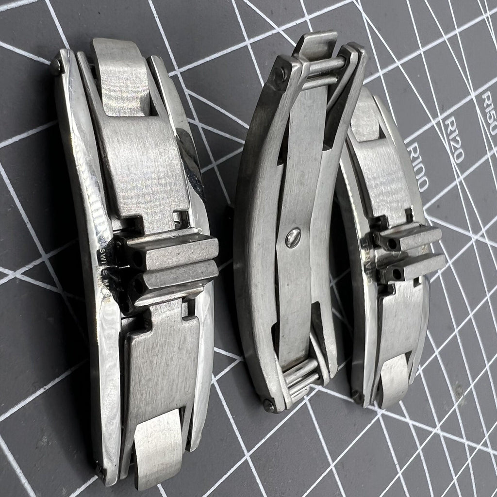 3X (7.0mm+7.6mm+9.0mm) Clasps Ceramic Butterfly Buckle J12 Elastic Buckle