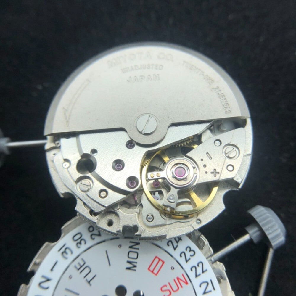 Genuine Japan Made Silver Citizen Men 8200 Watch Automatic Mechanical Movement